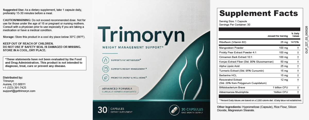 Trimoryn Powerful Ingredients List